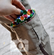 Peek a boo Cargo Pocket-- That's What She Crafted
